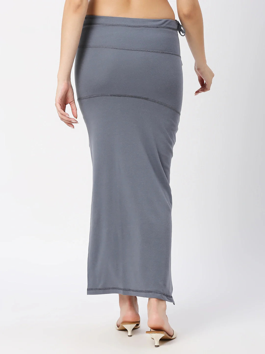 Cotton Lycra Charcoal Grey Shapewear