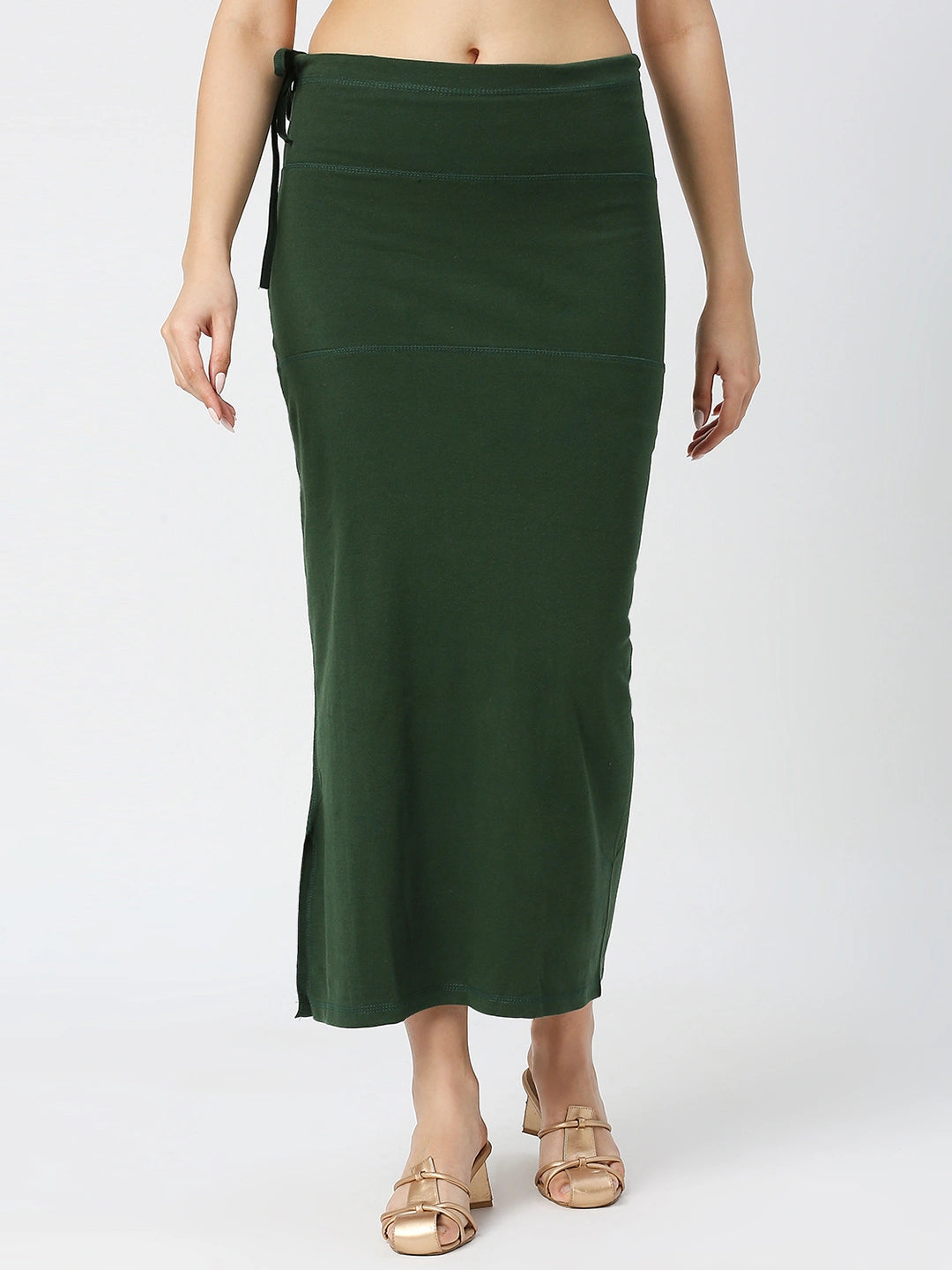 Cotton Lycra Forest Green Shapewear