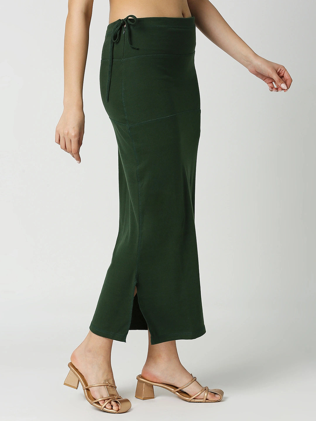 Cotton Lycra Forest Green Shapewear