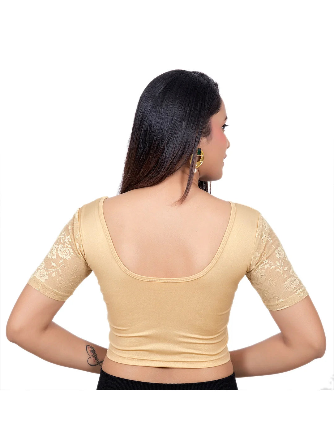 Radiant Gold Lycra Blouse