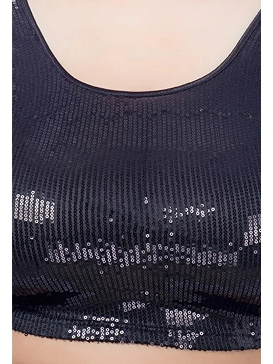 Midnight Sparkle Sequin Lycra