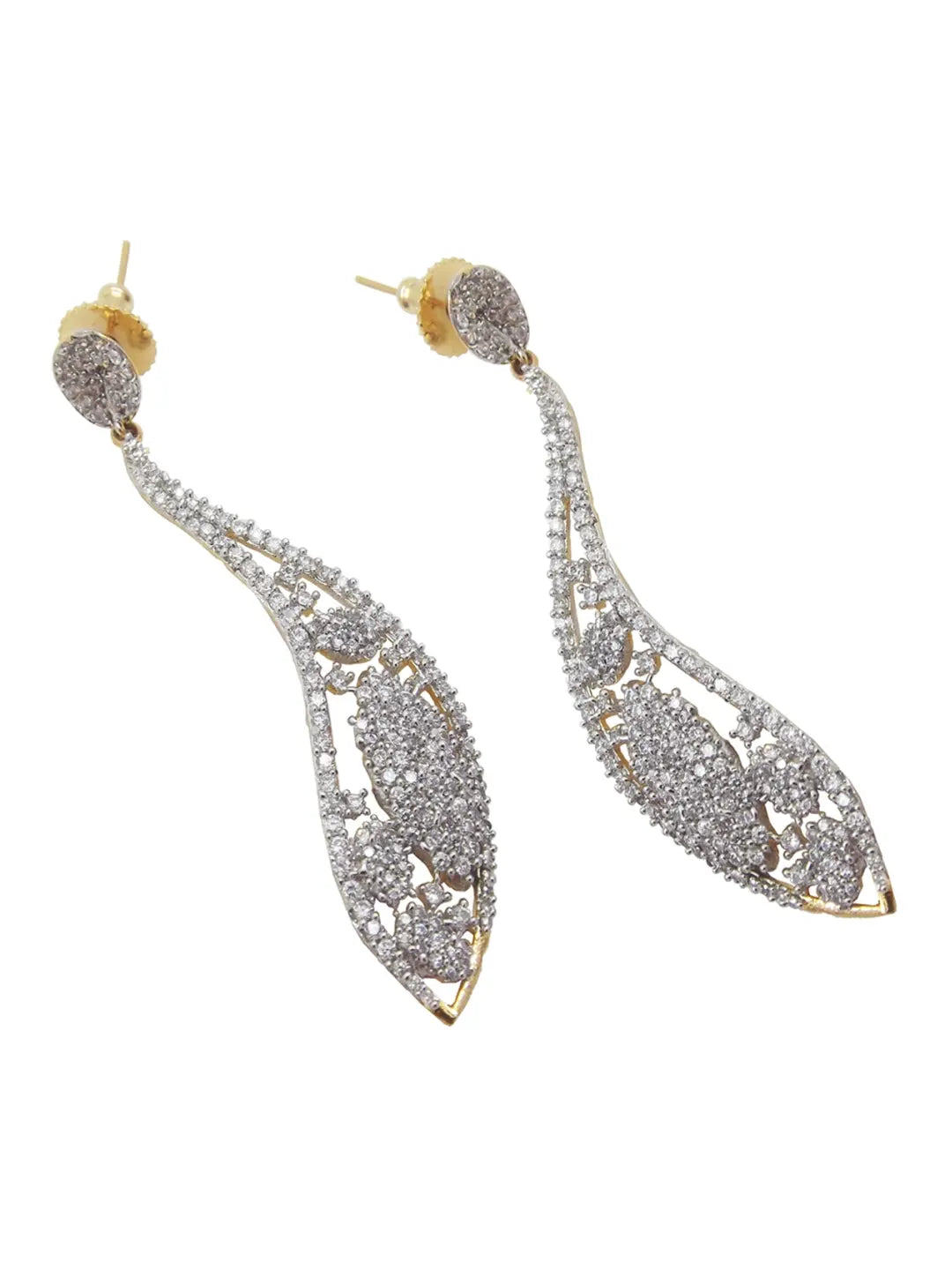 American Diamond Contemporary Earrings