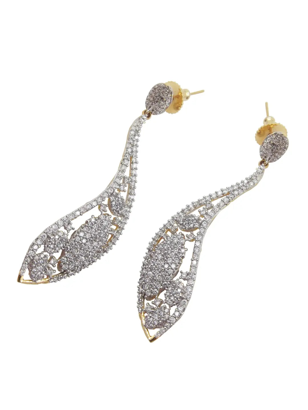 American Diamond Contemporary Earrings