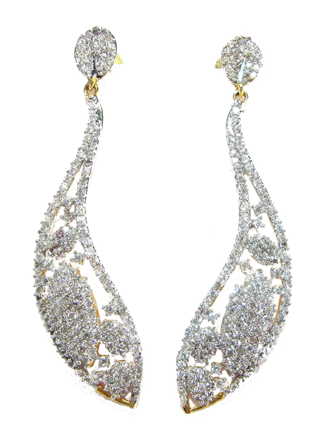 American Diamond Contemporary Earrings