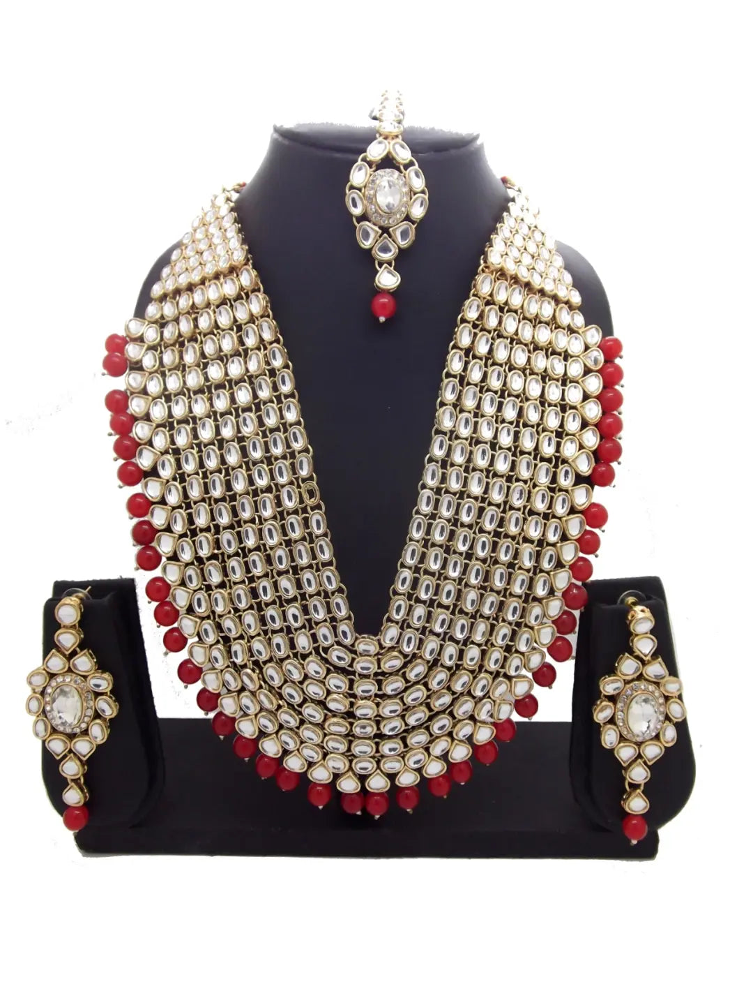 Kundan Statement Necklace Set