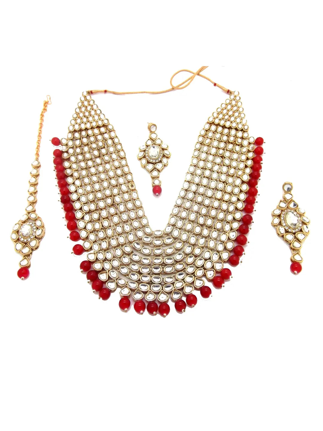 Kundan Statement Necklace Set