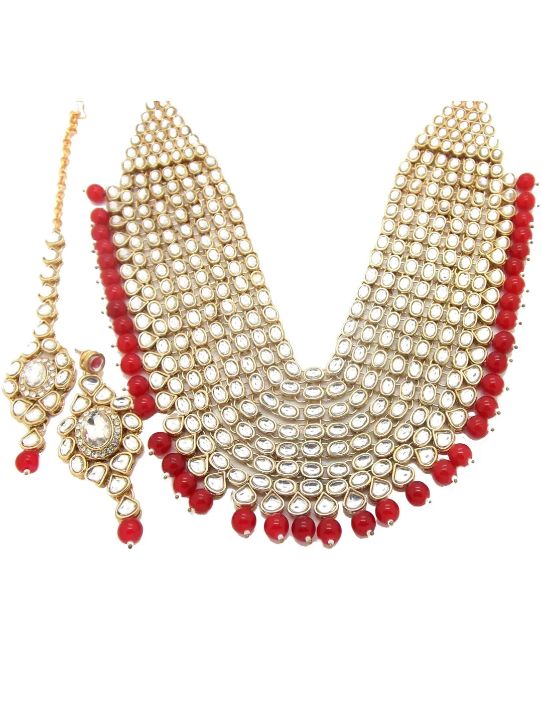 Kundan Statement Necklace Set